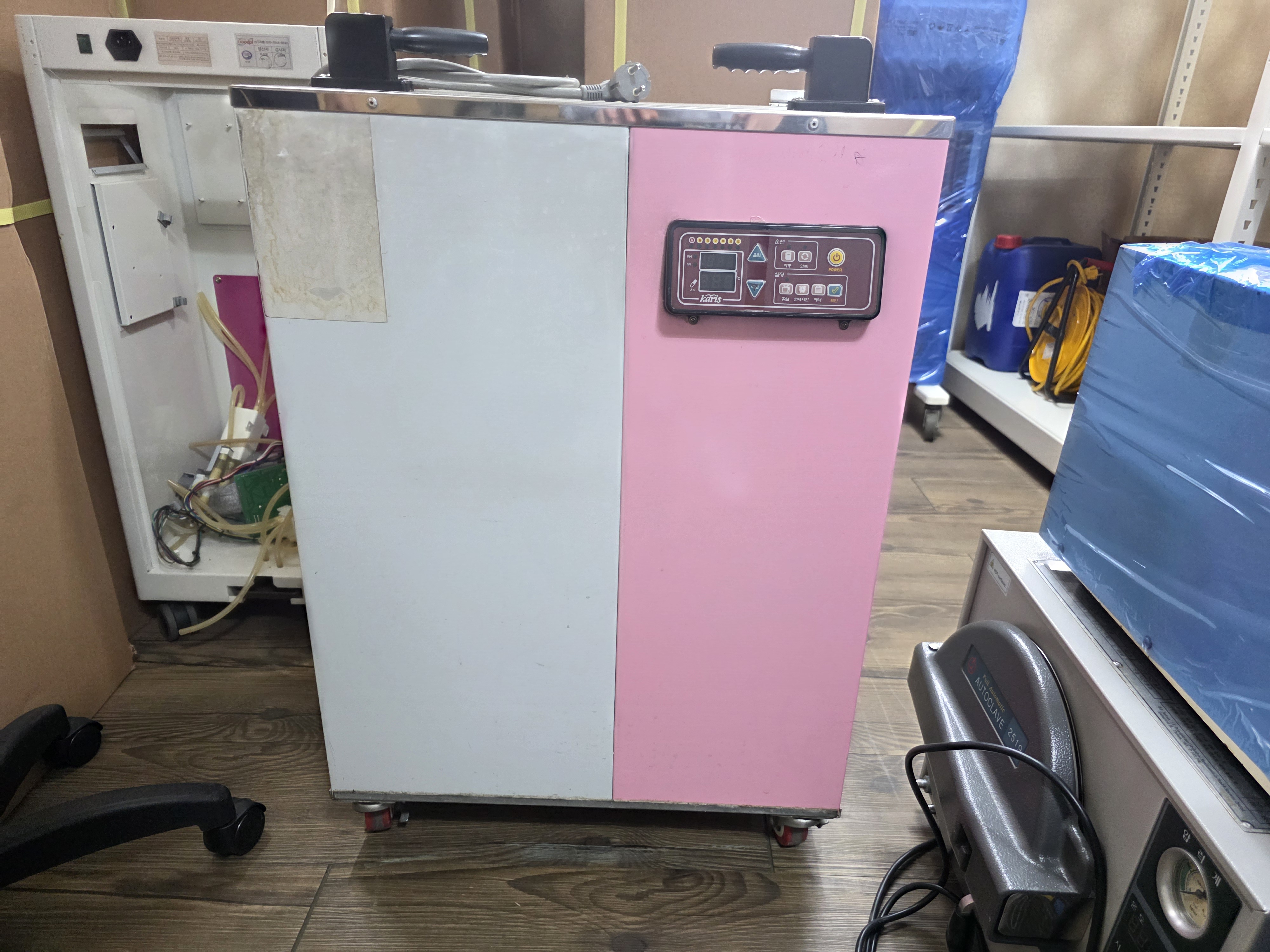 [중고]카라스 핫팩통 KRS-12PD(택배비별도문의)